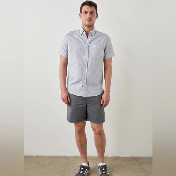 Rails Men’s Fairfax Shirt- Amazon Sun Blue - Picture 3 of 6